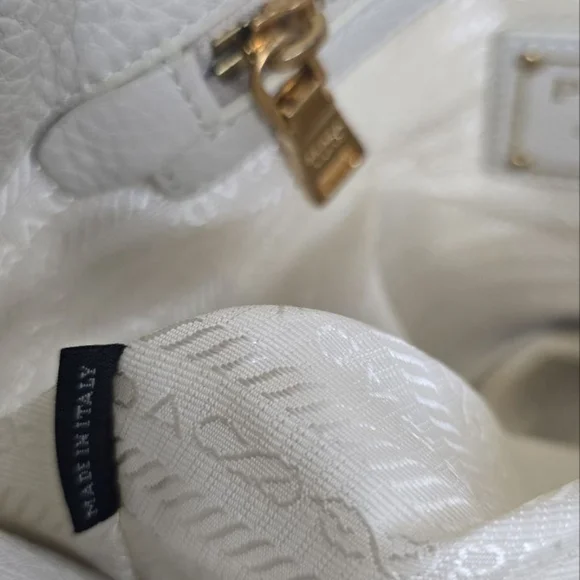 Prada White Leather Women's Bag - Picture 13 of 16
